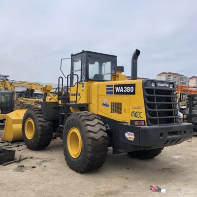 China Construction worksÂ   High quality used KOMATSU wa380 wheel loader, KOMATSU front loader, KOMATSU wa380-3 wa380-6 for sale