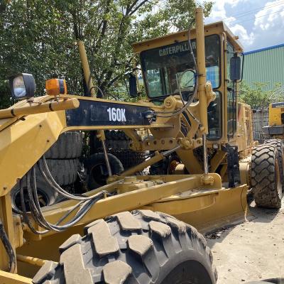 China Construction worksÂ   Used Motor Grader In Good Conditions Original US Brand CAT 160K for sale