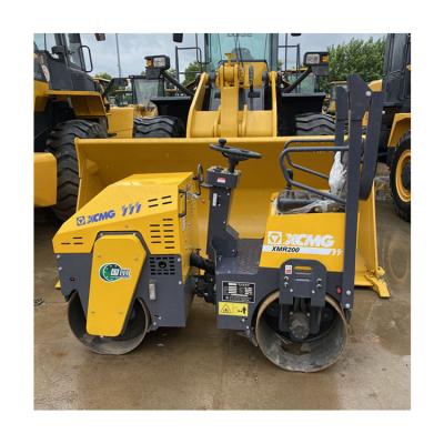 China Road Roller Used XMR200 Compact Second Hand Loader Roller Mini Outdoor Condition for sale