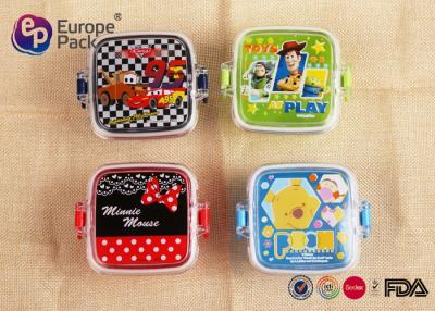 China 120ml 4OZ Childrens Plastic Lunch Box With Handle Reusable Lunch Containers for sale