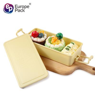 China Good quality custom plastic leakproof food container tiffin bento box lunch for kids for sale