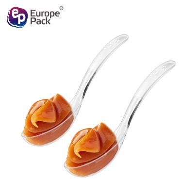 China High quality factory direct wholesale soup plastic food spoon for restaurant Te koop