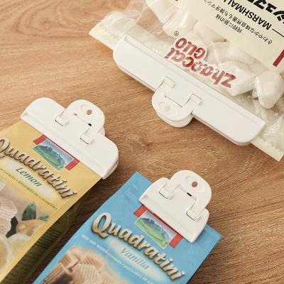 China 3pcs small medium and large Size Bag seal Clips Foods Snacks Bag Paper seal Clips for sale