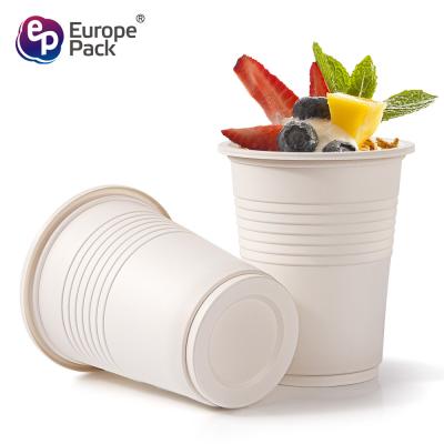 Cina Europe-Pack eco friendly products cornstarch plastic 9 oz disposable water cup in vendita