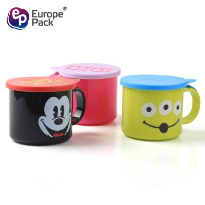 Cina Wholesale custom cartoon mugs water cups plastic toothbrush cup for kids in vendita