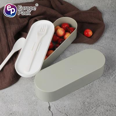 Cina Plastic fruit boxes food containers carry knives and forks in vendita