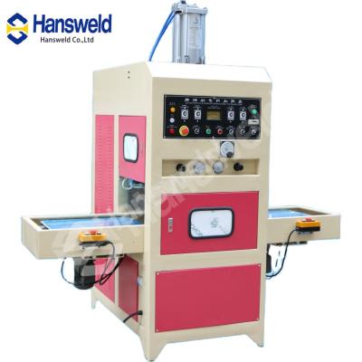 China Hansweld PVC Hydraulic Leather Embossing Machine 10KW 380V 50Hz for sale