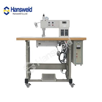 China Bag Cutting And Ultrasonic Sewing Machine For Nonwovens Hansweld  20Khz 2000W for sale