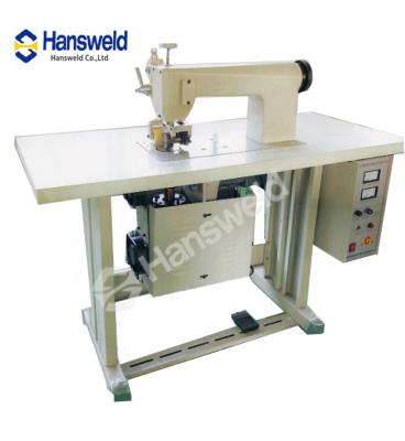 China Roller Ultrasonic Sewing Machine / 20 KHz ultrasonic embossing machine 0.7 MPa for sale