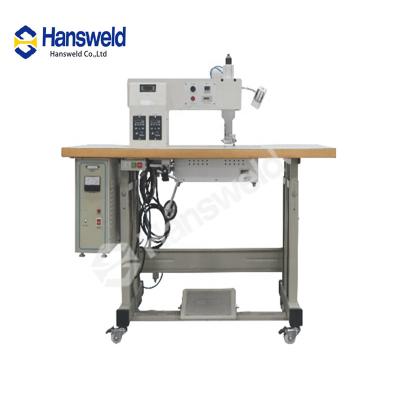 China 0.7 MPa Ultrasonic Sewing Machine Welding For Nonwoven Ppe Coveralls Surgical Suits for sale