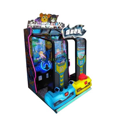 China Hot Sale Coin Operated Game Center Indoor Sports Amusement Kids Car Racing Game Machine Arcade Game For Sale for sale