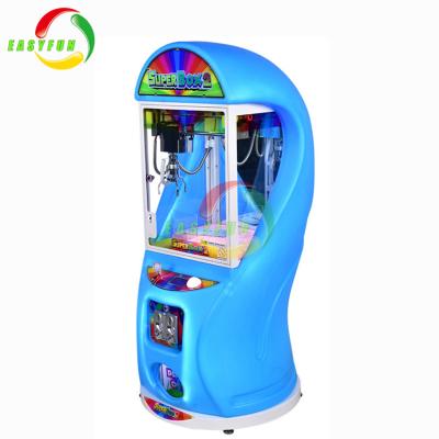 China Game Center Super Box 2 Mini Crane Claw Machine For Sale Toy Crane Machine Indoor Coin Operated Colorful Games for sale