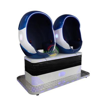 China New Design 9D VR Simulator Game Machine 2 Seats 9D Egg VR Cinema EF-VR03 for sale