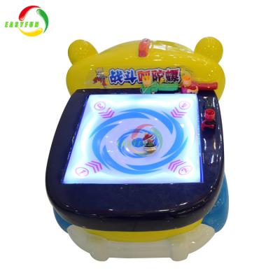 China Top Metal Gleamy Spin Battle Table Redemption Balance Racing Arcade Game Machine For Kids for sale