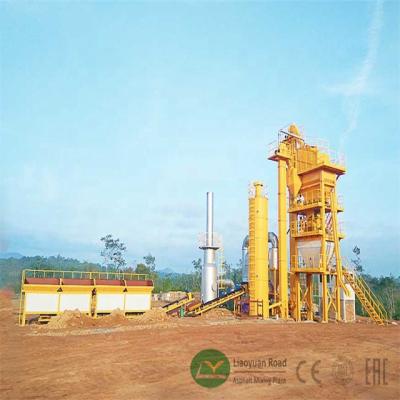 China Road Construction Asphalt Plant Mobile Asphalt Mixing Factory YLB 160TPH Liaoyuan Manufacturer for sale