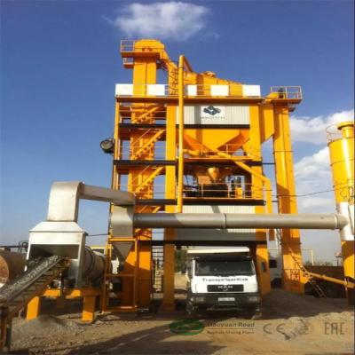 China Construction worksÂ   Asphalt Batch Mixing Plant Liaoyuan Mobile Patented Embedded Type Saving Energy for sale