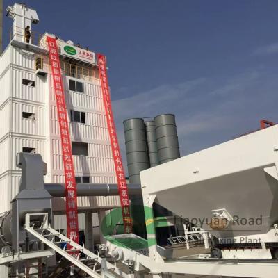 China Construction Industry Liaoyuan Patented Embedded Moving Asphalt Mixing Plant Environmentally Friendly Good Quality for sale