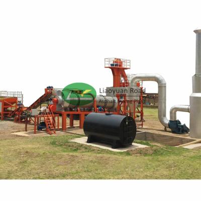 China Construction worksÂ   Liaoyuan Brand Continuous Drum Asphalt Mixing Plant for sale