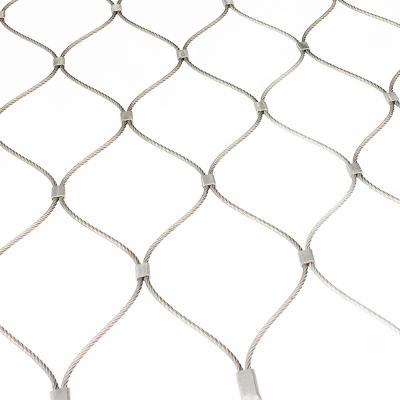 China Flexible Architectural Decorative Stainless Steel Rope Mesh for sale