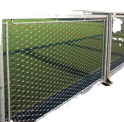 China Stainless Steel SS316L Dutch Weave Handrail Wire Mesh Fence Flexible Fence Mesh for sale