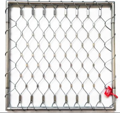 China Easily Assembled Flexible Safety Metal Garden Rope Barrier for sale