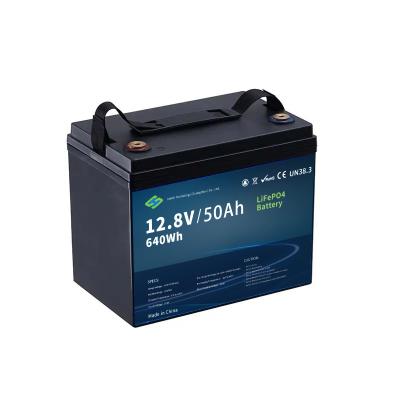 China Hertz 1250 LFP LiFePO4 Battery 12.8V 50Ah 640Wh Deep Cycle IP65 for Series/Parallel Connection for sale