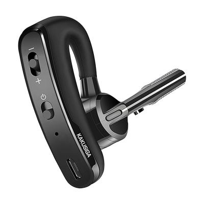 China Business V5.0 In-Ear Cheap Single Ear Headphone KAKUSIGA Business Wireless Headset Half Headset For Workout for sale