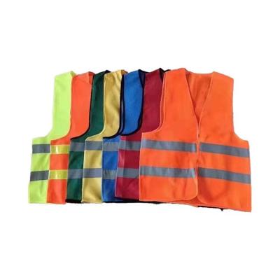 China Water proof Cheap Polyester Traffic Work Security Hi Vis Reflective Clothing Safety Vest for sale