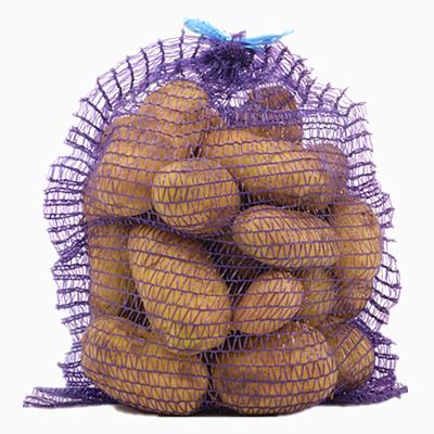 China Recyclable HDPE Plain Raschel Bags For Manual Or Automatic Packaging Knitted Mesh Net Bags In Roll for sale