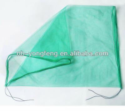 China Recyclable PE Monofilament Date Palm Bag With Strong Black Rope for sale