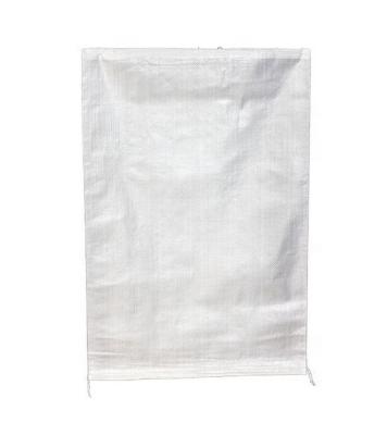 China Agriculture good quality white polypropylene woven bag for rice or dog food for sale