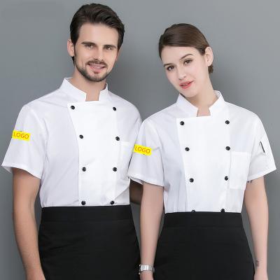 China Fashion Breathable Hot Selling French Chef Uniform For Men And Women for sale