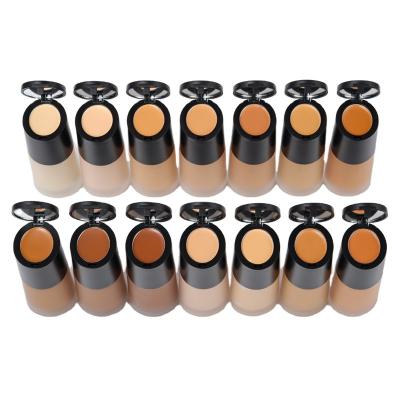 China Moisturizer No Logo Liquid Foundation Concealer 2 in 1 Low Moisture Makeup Cream Private Label for sale