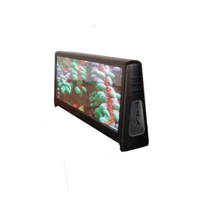 China Video / Picture / Text Lighter Car Top Die Cast Led Display Cabinet HD Full Color Message Board Car Taxi Top Led Display p2.5 for sale