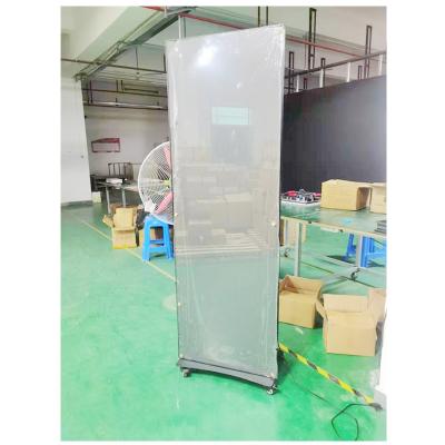 China portable video/image/texts advertising poster led screens hd poster digital mirror wall indoor poster p2.5 full color led display price for sale