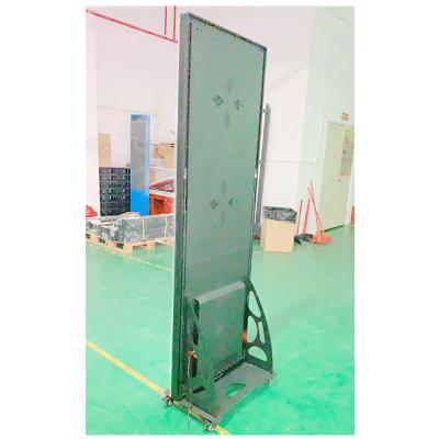 China Video / Picture / Text Portable Advertising Led Standing Billboard p2.5 Poster Led Display Screen For Wedding for sale