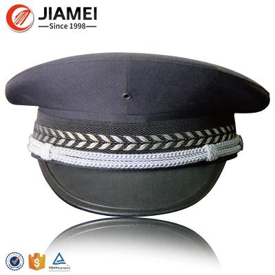 China High Quality Military Army Policeman Uniform Short Maximum Hat for sale