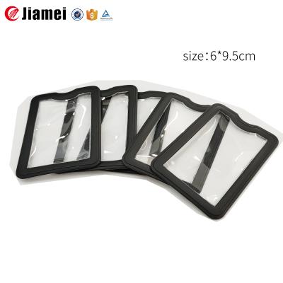 China Other Various Quick Custom PVC Card Holders Label For Clothing From China Factory Jiamei for sale