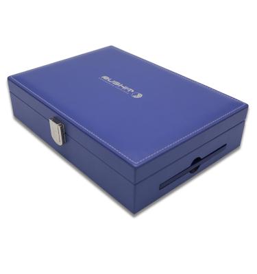 China Europe PU LCD 10.1 HD Video Luxury Gift Box Hot Selling /hot silver stamping for sale