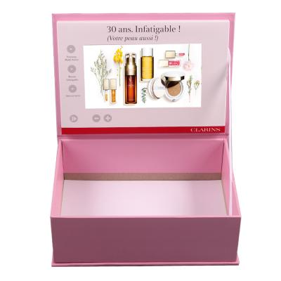 China Europe 7 Inch Video Gift Box Plus Print With LCD Screen For Cosmetics And Jewelry for sale