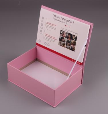 China Europe ETG 5 Inch HD Video Message Card, Product Display Case Box With LCD Screen for sale