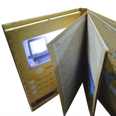 China Wholesale 7 Inch White LCD Video Booklet Video Booklet Screen Video Booklet Wholesale Europe Multi-Layer Business Card Europe Multi-Layer Digital Video Brochure 5 for sale