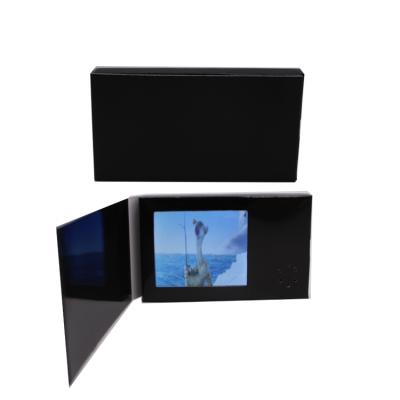 China Europe LCD 2.4 Inch Screen Display Business Card VCR Greeting Card Blank Video Business Card for sale