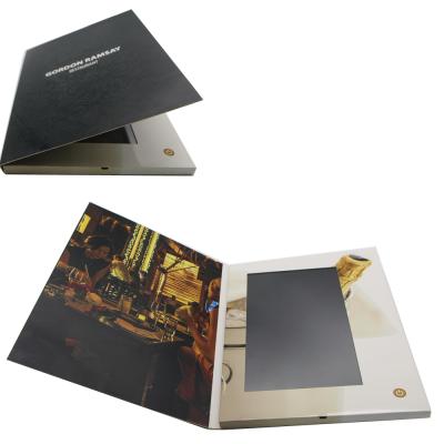 China Europe 10.1inch Electronic Video Greeting Card Module, LCD Advertising Cardboard, Video Brochure for sale