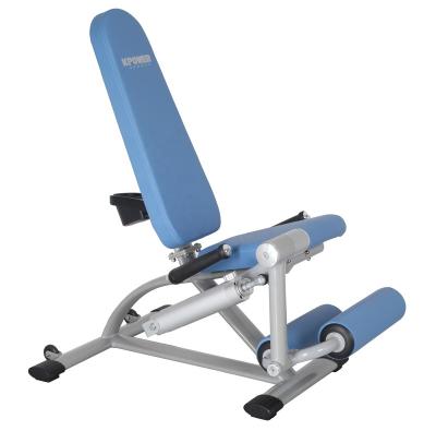 China Home Use KPOWER Seated Leg Press/Leg Curl Trainer Indoor Hydraulic Exercise Equipment for the Middle-age and Elderly people for sale