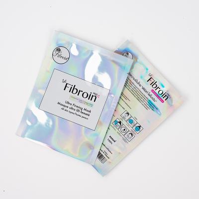 China seal & Printing Mylar Aluminum Foil Facial Mask Packaging Bag Food Closure Customized Cosmetic Vacuum Bag for sale