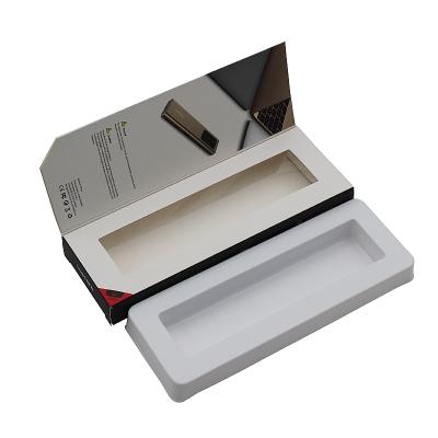 China Hi-Tech Recyclable Data Cable Paper Box Mobile Phone Accessories Box Packaging for sale