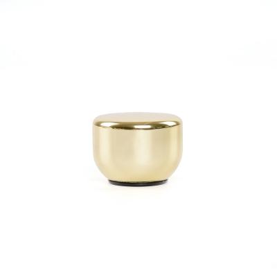 China Non Spill Popular Design Aluminum Plastic Perfume Cap 15mm With Iron for sale