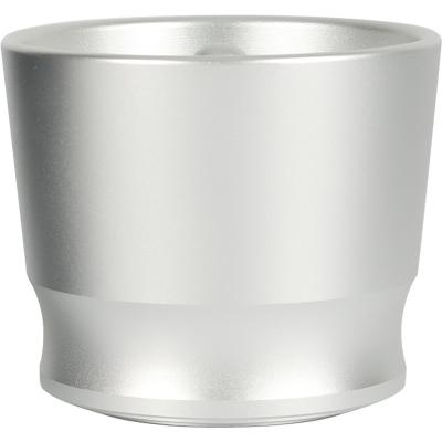 China New Modern Aluminum Alloy Coffee Powder Cup 51/58mm Non-slip Coffee Dosing Cup for sale