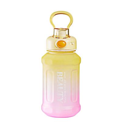 China Keeping Beverage Large Capacity Gradation Motivational Water Bottle for sale